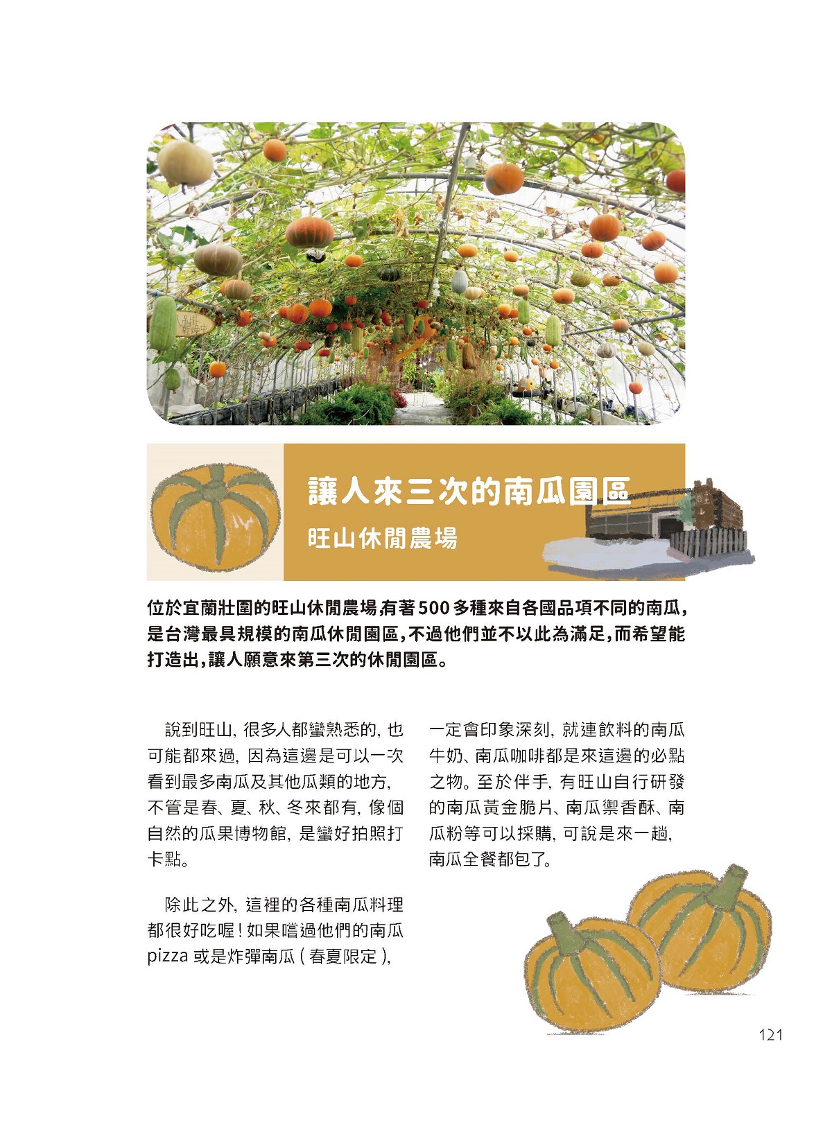 「五彩繽紛任體驗」—讓人來三次的南瓜園區—旺山休閒農場（Wangshan Leisure Farm）-2