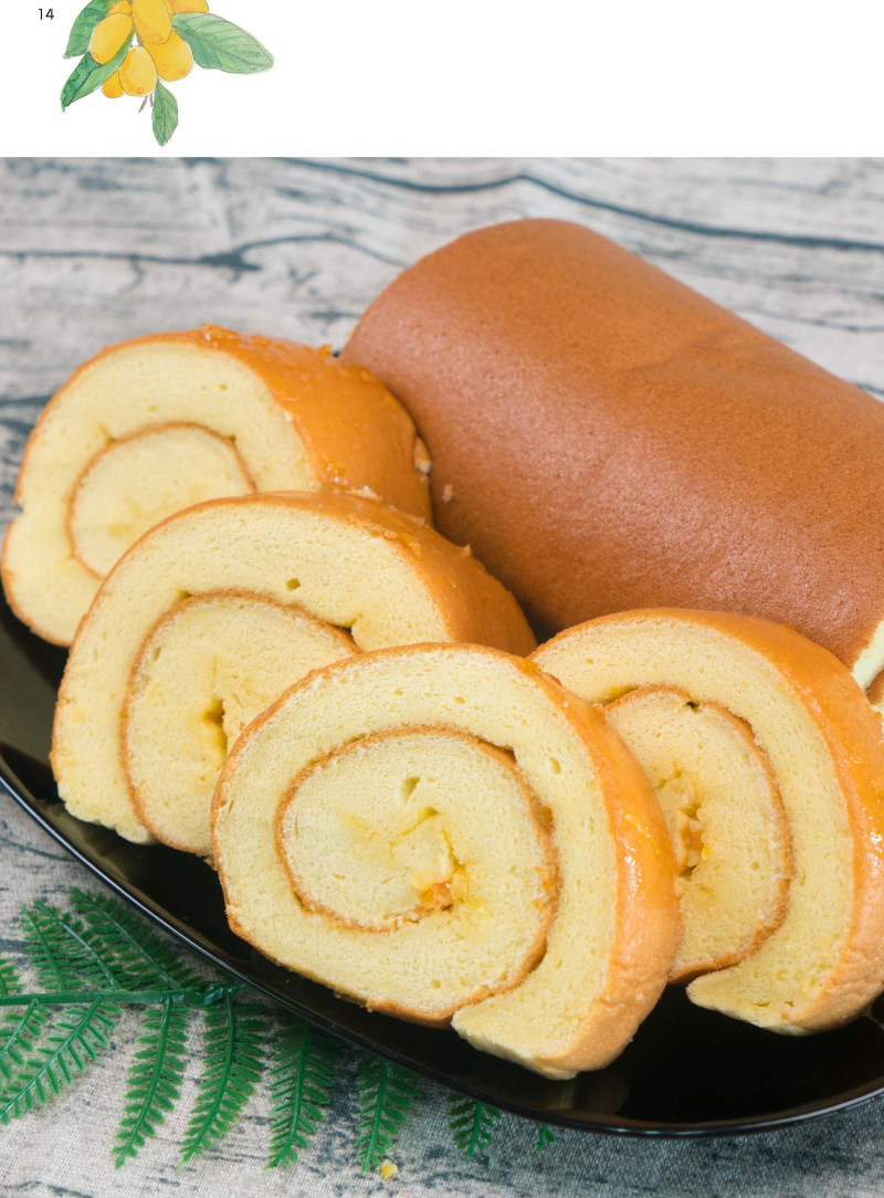 蛋糕類-金柑蛋糕捲-1