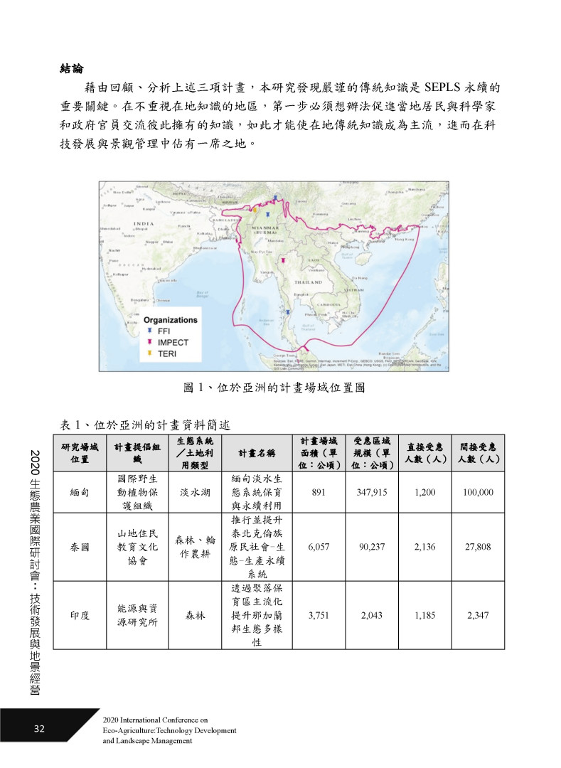 傳統知識在技術發展與地景經營所扮演的角色：以全球環境基金里山倡議計畫為例-4