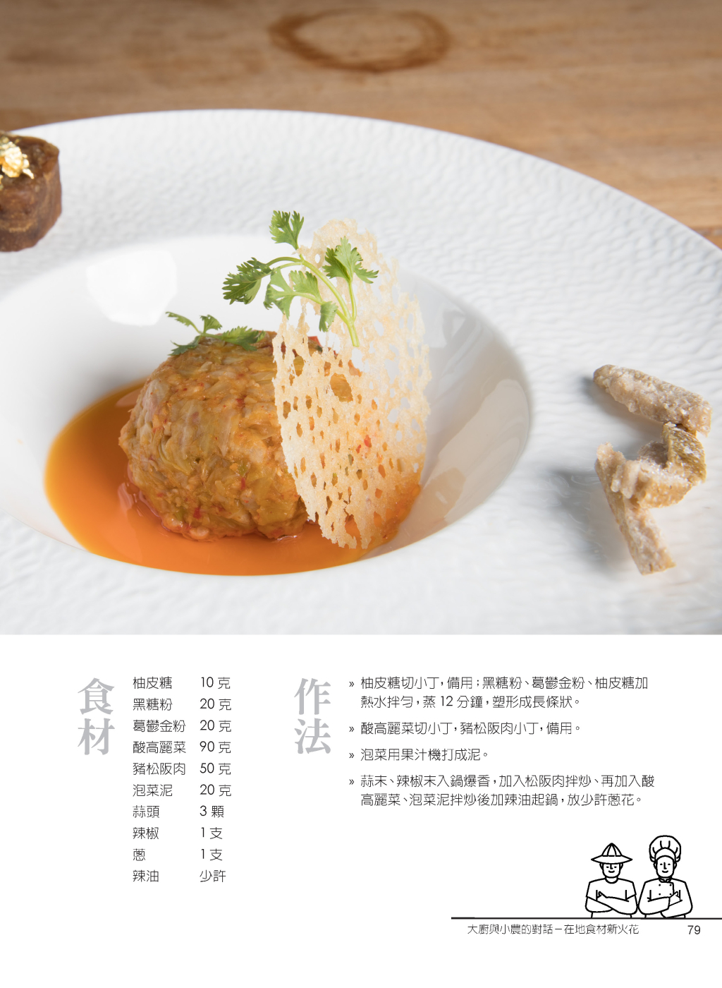 薄片酸高麗菜佐柚皮糖-2