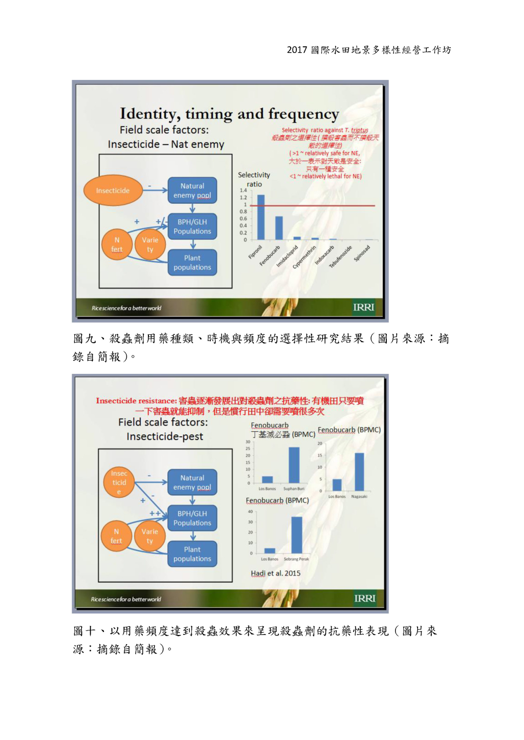 Ecosystem Services in Rice Landscape: Measurement, Determinants and Optimization-9