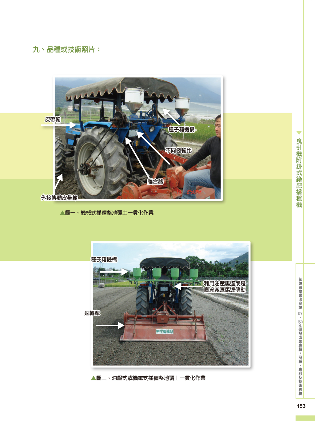 曳引機附掛式綠肥-2