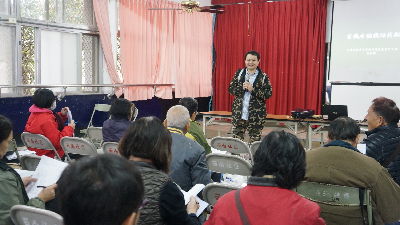 農糧署東區分署鄒宗廷課員宣導有機及友善輔導措施--將另開視窗看原圖