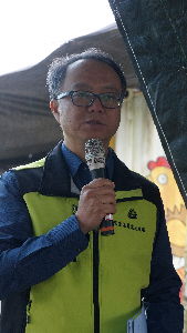 劉興榮課長到場主持開訓--將另開視窗看原圖