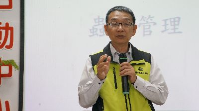 花蓮農改場蔡宜峰副場長到場致詞--將另開視窗看原圖