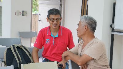 族人與講師互動熱絡--將另開視窗看原圖