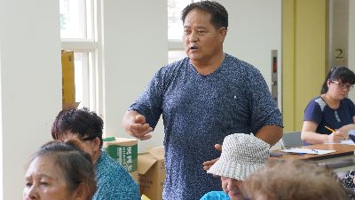 部落族人踴躍提問--將另開視窗看原圖