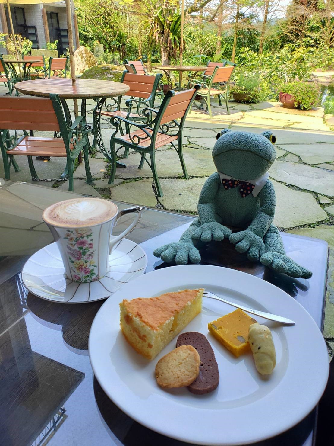 三富農場在推出下午茶套組，讓旅客眼賞美景嘴品美食(圖片由三富農場提供)