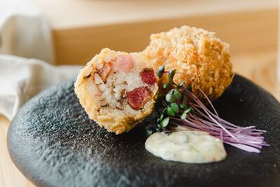 ‘花蓮26號’製作之炸飯團--將另開視窗看原圖