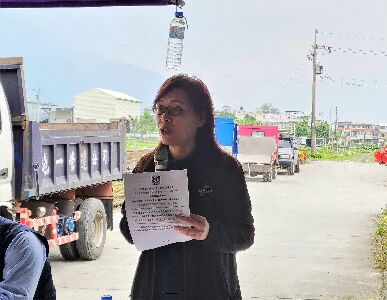 農糧署東區分署嚴靜瑛科長政令宣導--將另開視窗看原圖