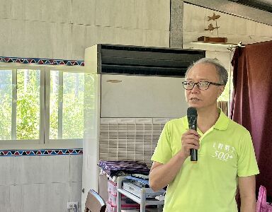 花蓮農改場劉興榮科長致詞--將另開視窗看原圖