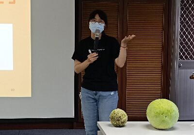 花蓮農改場吳佳宜助理研究員介紹瓜果類病蟲害整合管理(西瓜、南瓜)--將另開視窗看原圖
