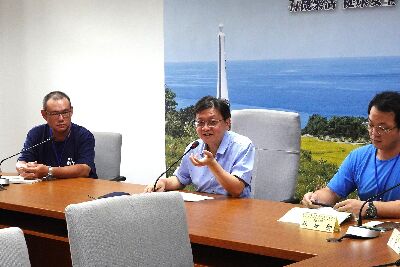 花蓮農改場場長楊大吉開訓致詞--將另開視窗看原圖