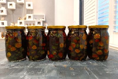 學員課程實作脆醃花瓜成品--將另開視窗看原圖