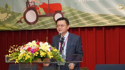 花蓮區農業改良場楊大吉場長開幕致詞--將另開視窗看原圖