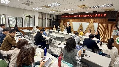 花蓮農改場楊大吉場長主持座談會 傾聽農友心聲--將另開視窗看原圖