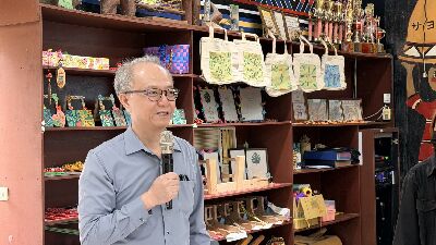 花蓮農改場劉興榮科長致詞--將另開視窗看原圖