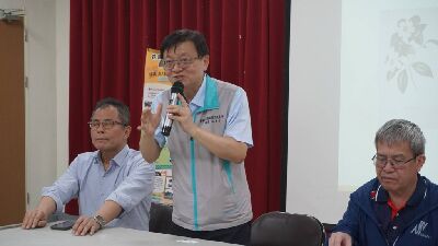 花蓮農改場楊大吉場長致詞--將另開視窗看原圖
