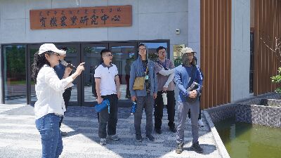 花蓮農改場林立主任介紹有機農業研究中心有機生態環境營造--將另開視窗看原圖