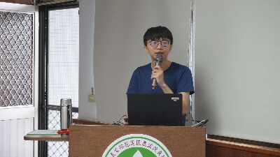 花蓮農改場陳柏翰助理研究員介紹農產品加工概論--將另開視窗看原圖