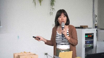 八個傻瓜農產品初級加工廠宮莉筠負責人分享農產品加工實務經驗--將另開視窗看原圖