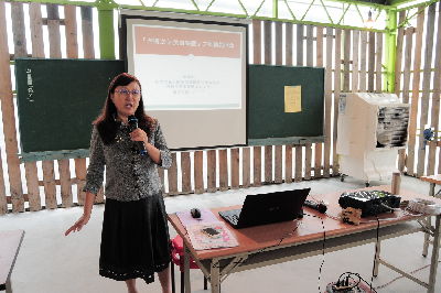 宜蘭大學黃璋如教授介紹有機之心美食餐廳推動成果--將另開視窗看原圖