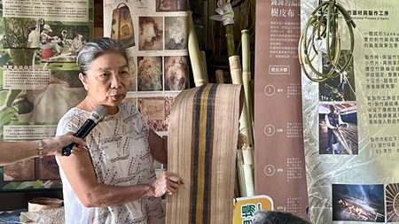 陳淑燕纖維藝術創作者介紹構樹的樹皮布運用