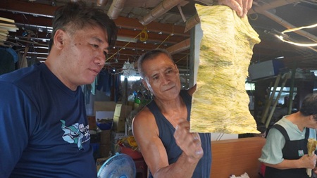 杜瓦克．都耀竹藤編創作者介紹其他工藝處理工序