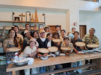 學員完成的酒麴成品