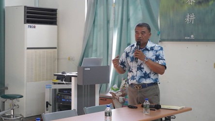 115年度農民學院原住民行動學堂-玉溪地區芒果栽培管理班 屏東南大武山古佳景農友分享夏雪芒果實務管理經驗