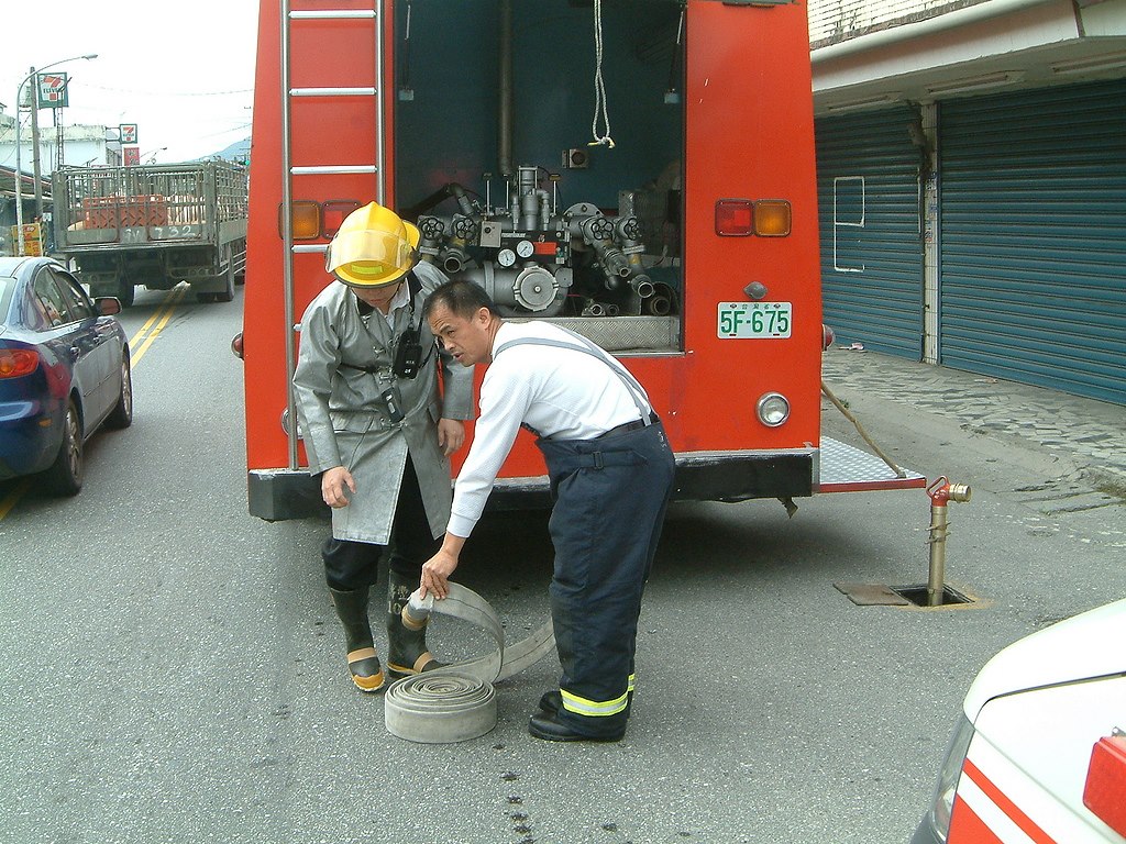 圖3.退休前從事消防工作