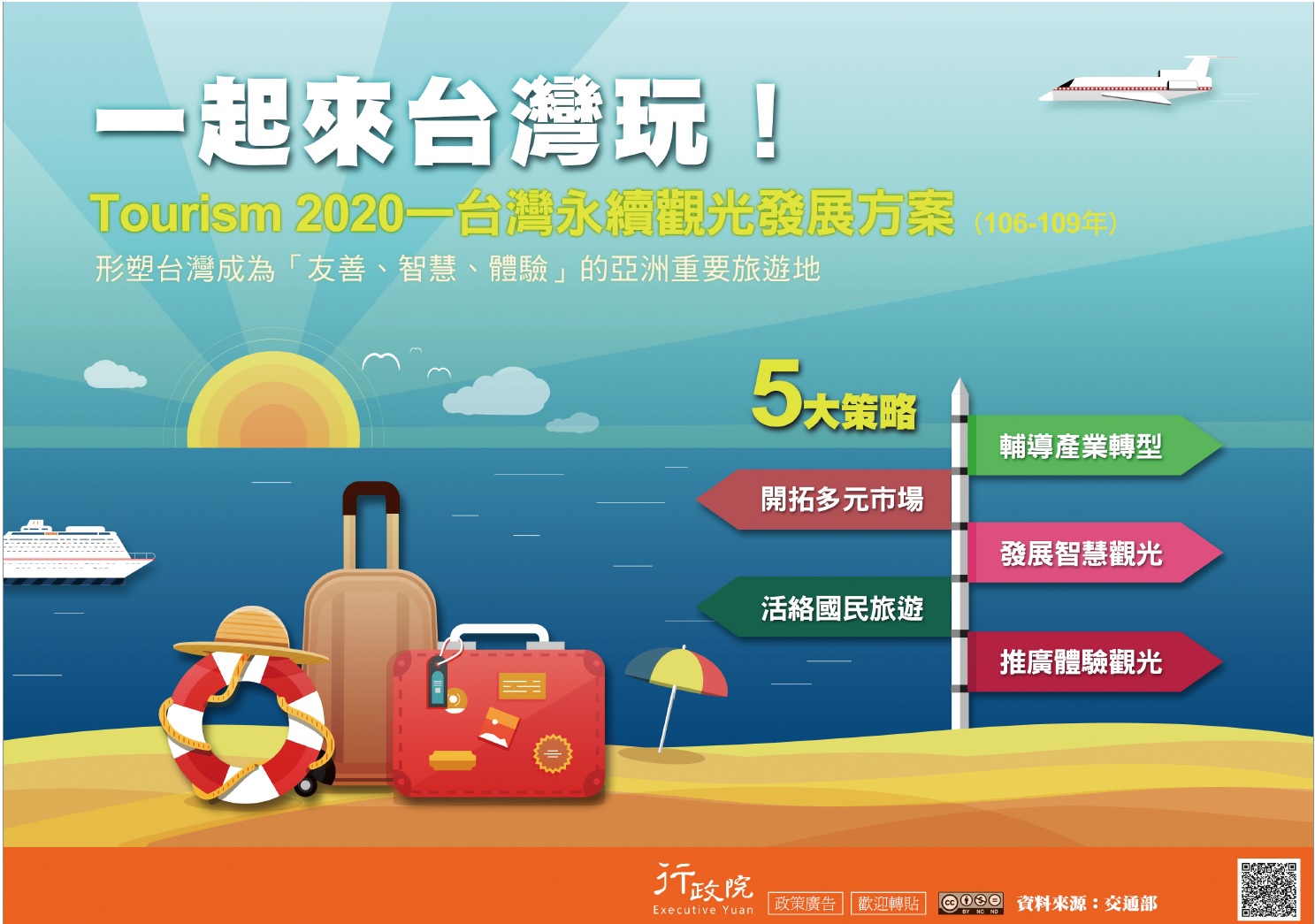 「一起來台灣玩!」 「一起來台灣玩!」