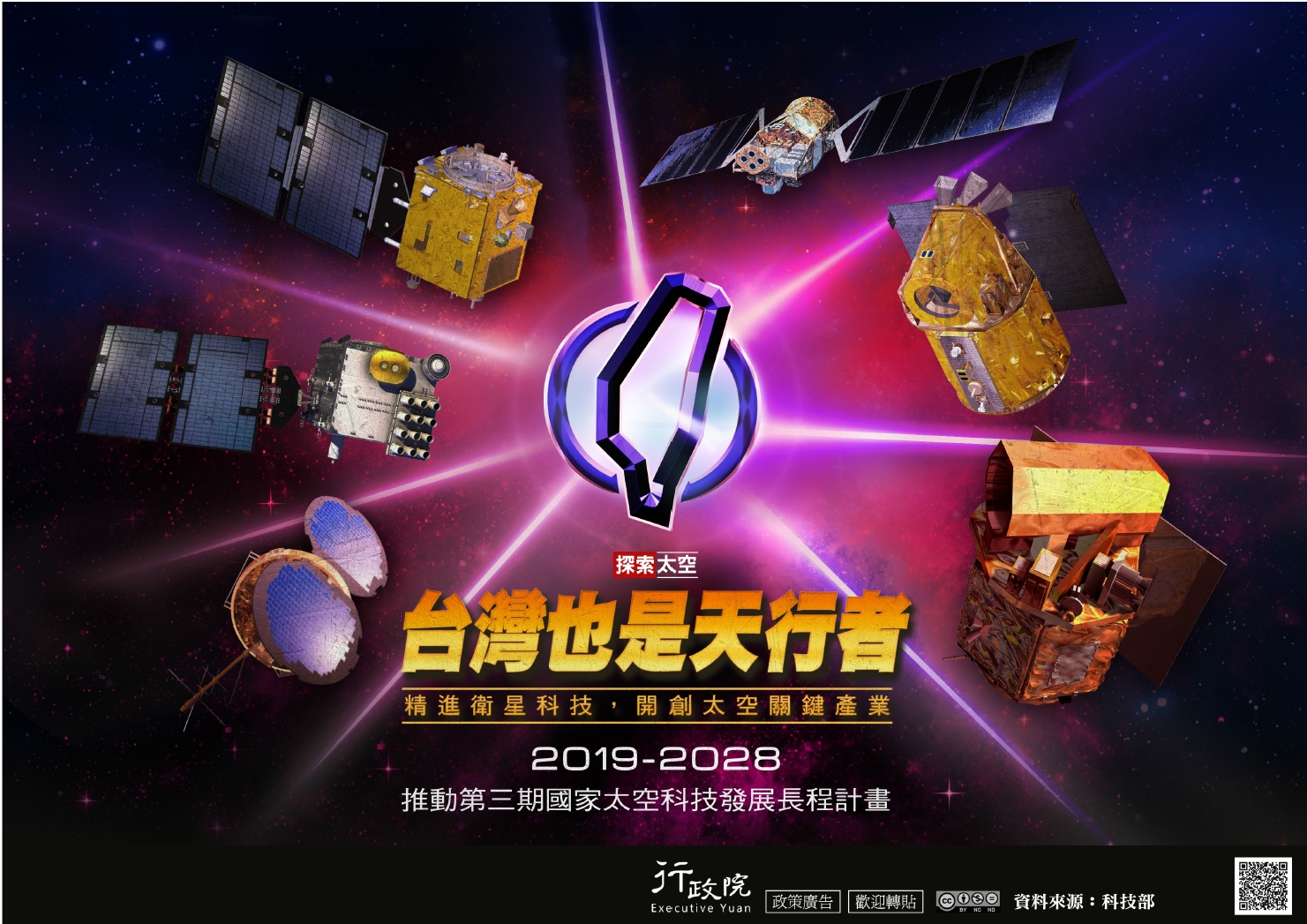 「第三期國家太空科技發展計畫( 2019-2028)」