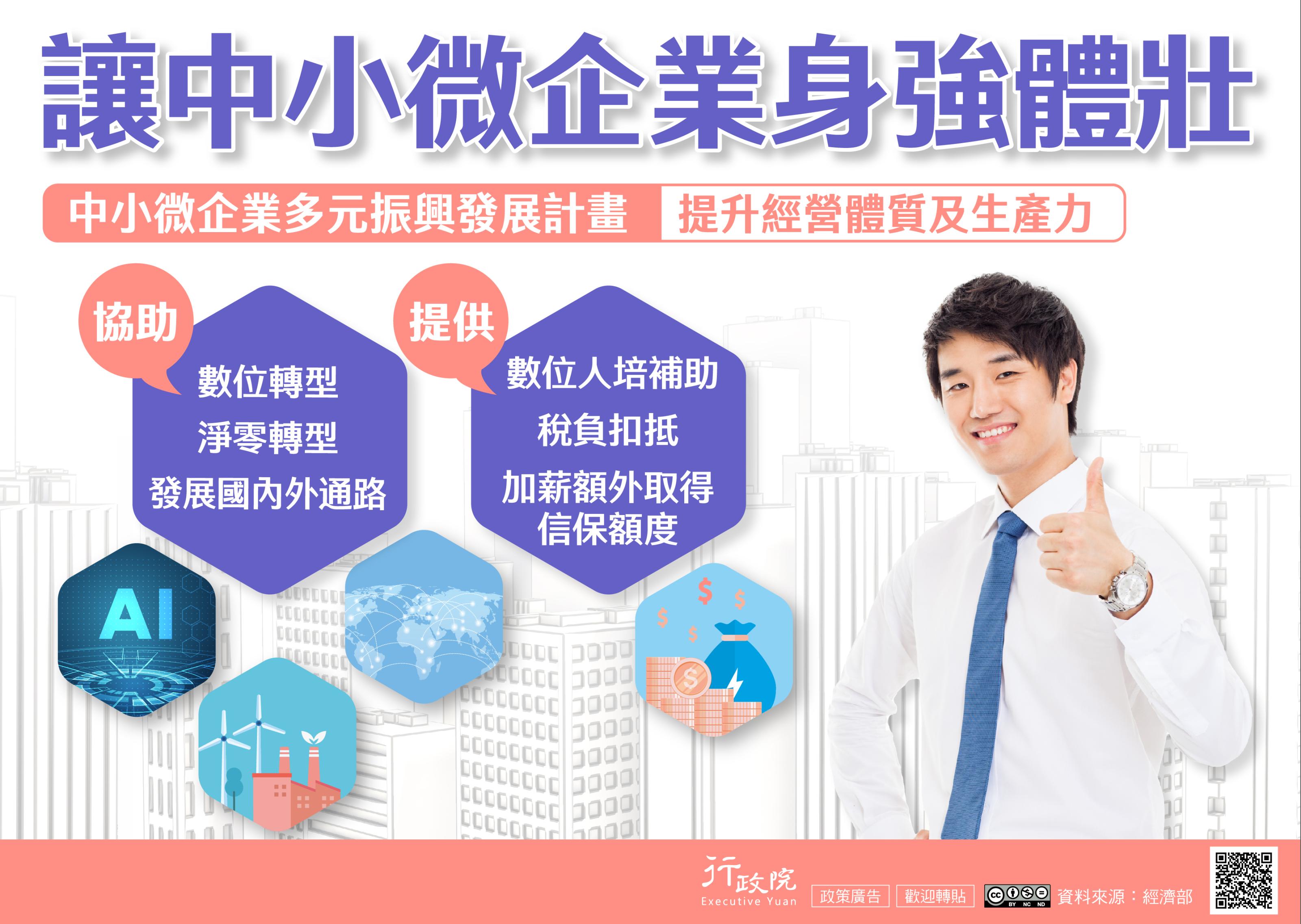 「中小微企業多元振興發展計畫」