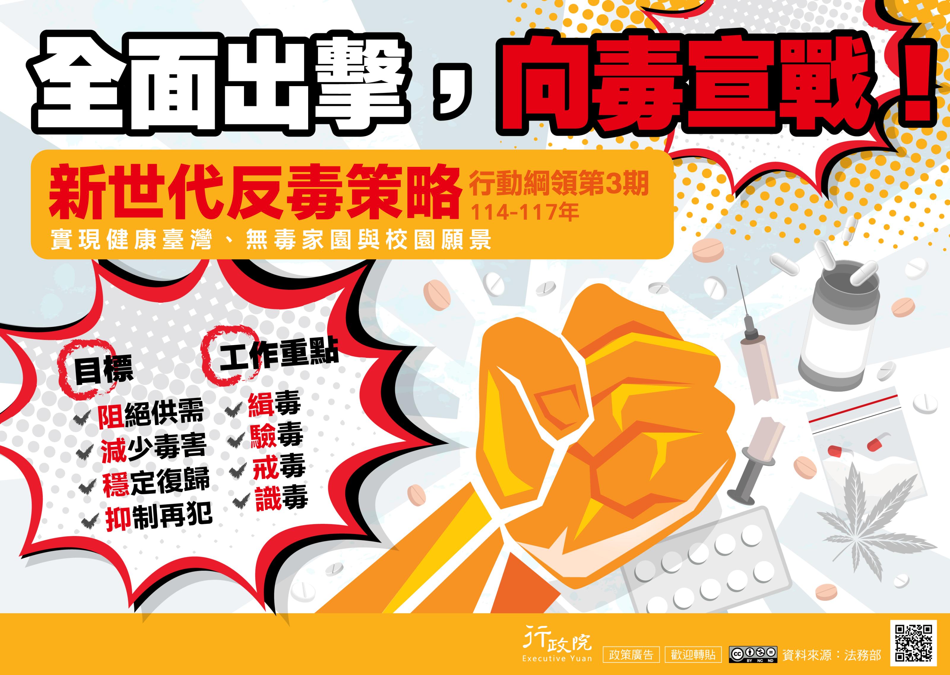 「新世代反毒策略行動綱領第三期」