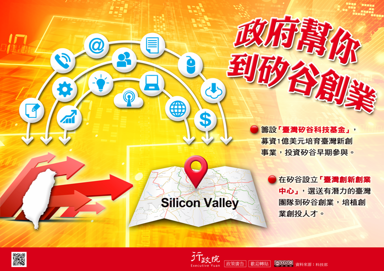 政府幫你到矽谷創業