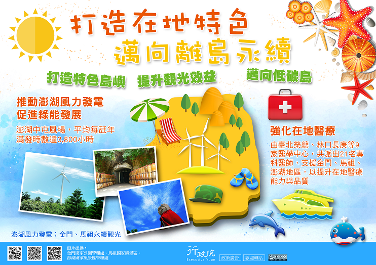 打造在地特色　邁向離島永續