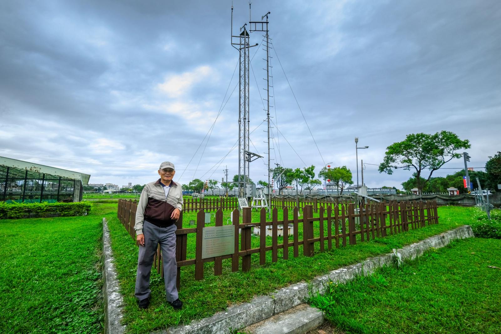 徐保雄副研究員場內留影