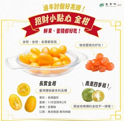 招財小點心　金柑