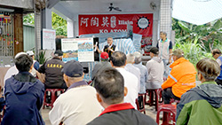 光復光豐農會及阿陶莫部落二個場次，都邀請族語老師翻譯專案內容，確保族人訊息不漏接