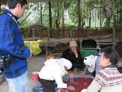 紅豆從除草至採收皆由部落農民進行