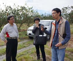 本場與其他單位共同會勘吉園圃農園