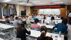 本場偕氣象局與農友座談，暢談氣象資源在農業上可能的應用