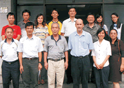 IRRI分子育種專家David Mackill來場參訪